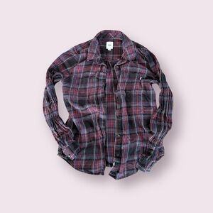 Vans women’s plaid flannel long sleeve size small